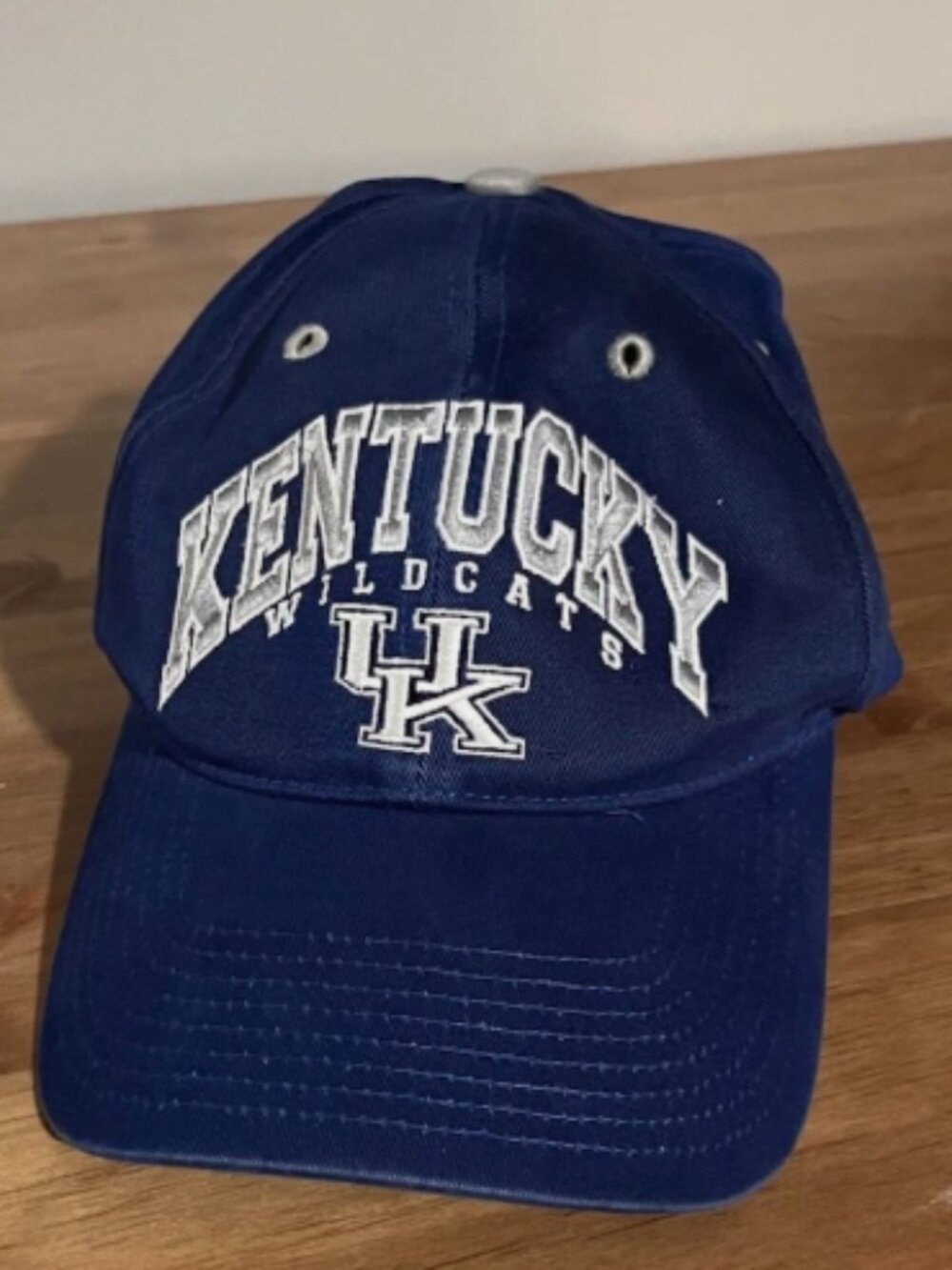 Kentucky Wildcats Hat Blue NCAA Adjustable Strapback Cap UK